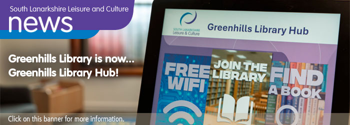 Greenhills Library Hub – Opening Monday 4 August Slider image