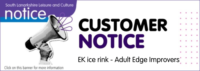 East Kilbride Ice Rink New Adult Edge Improvers Class Slider image