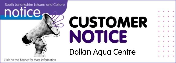 Dollan Aqua Centre Pool Closed for Training Slider image