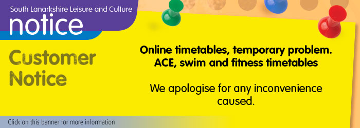 Technical issue with online timetables Slider image