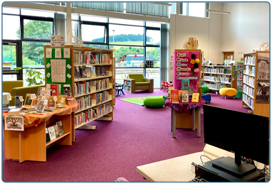 Image of Biggar library interior